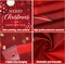 Christmas Door Cover Merry Christmas Fabric Front Door Banner Xmas Ball(70.9 x 35.4 Inch)